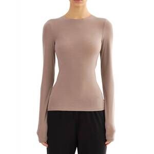 NEW LAMARQUE medora long sleeve top in taupe